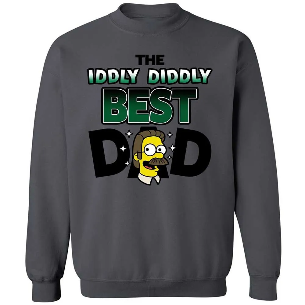 The Iddly diddly best dad - Charcoal - 18