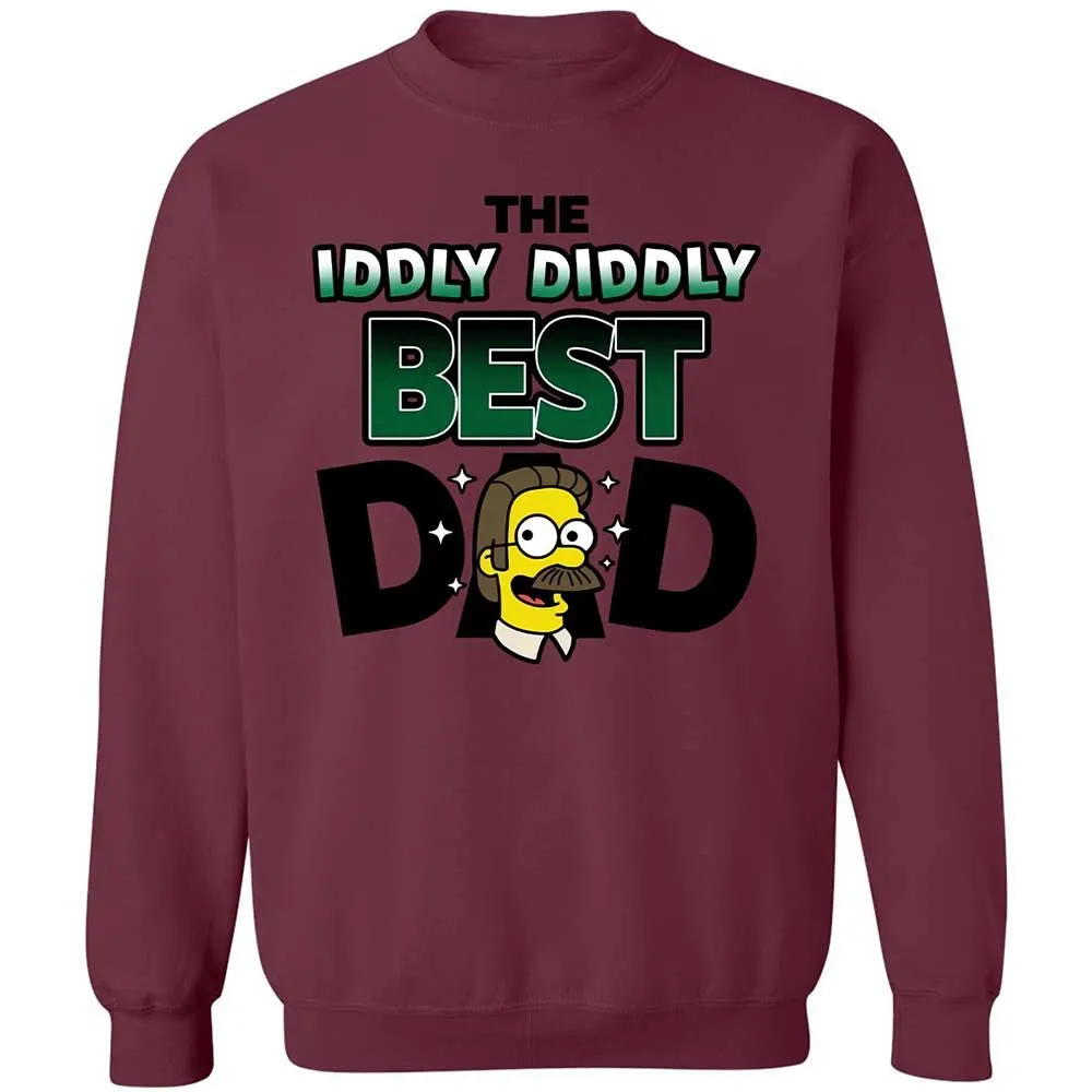 The Iddly diddly best dad - Maroon - 20