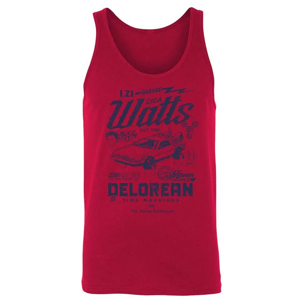 Unisex Jersey Tank - VJWVV9U8 - Red - 3