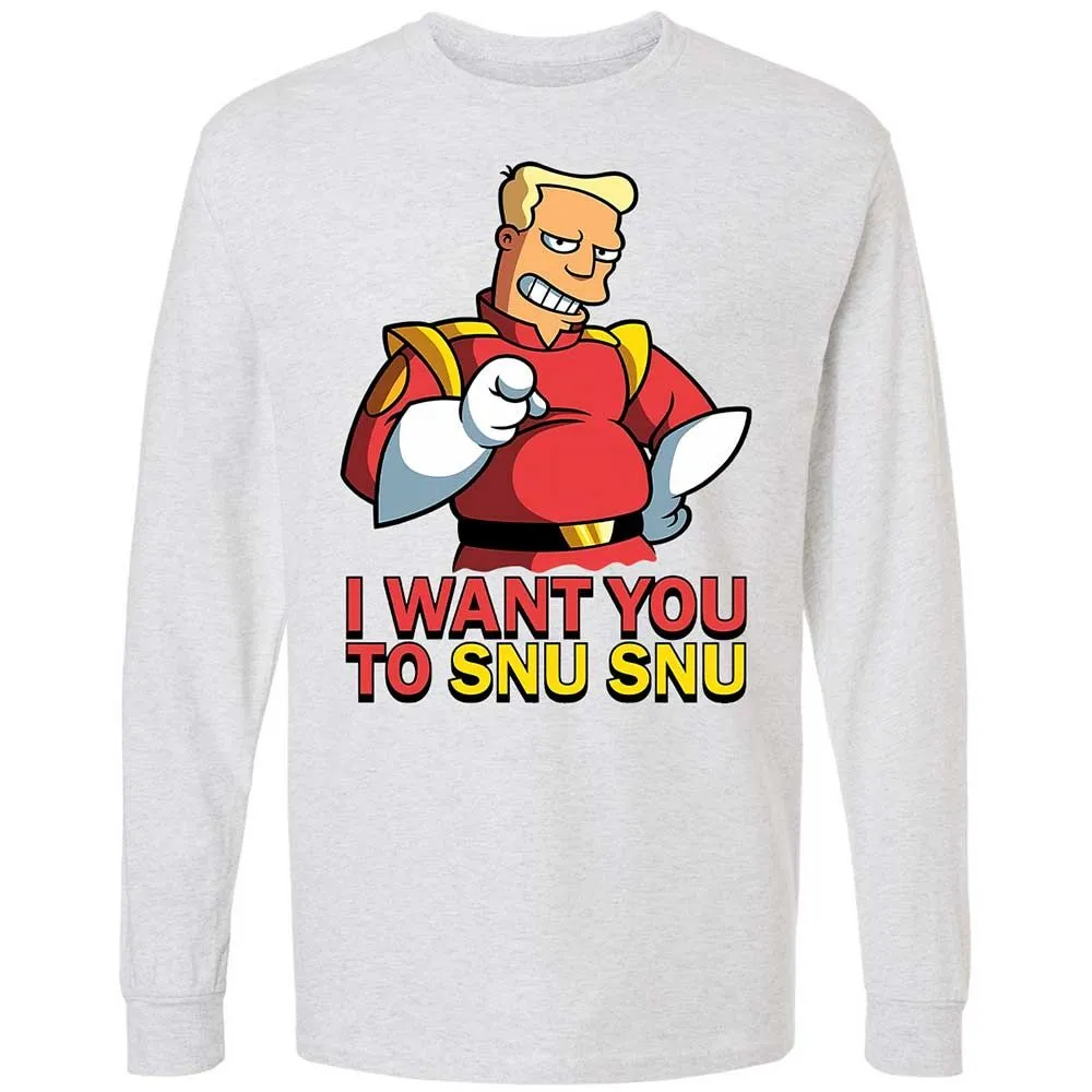 Long Sleeve T-Shirt - B1BT6W6X - Ash - 2