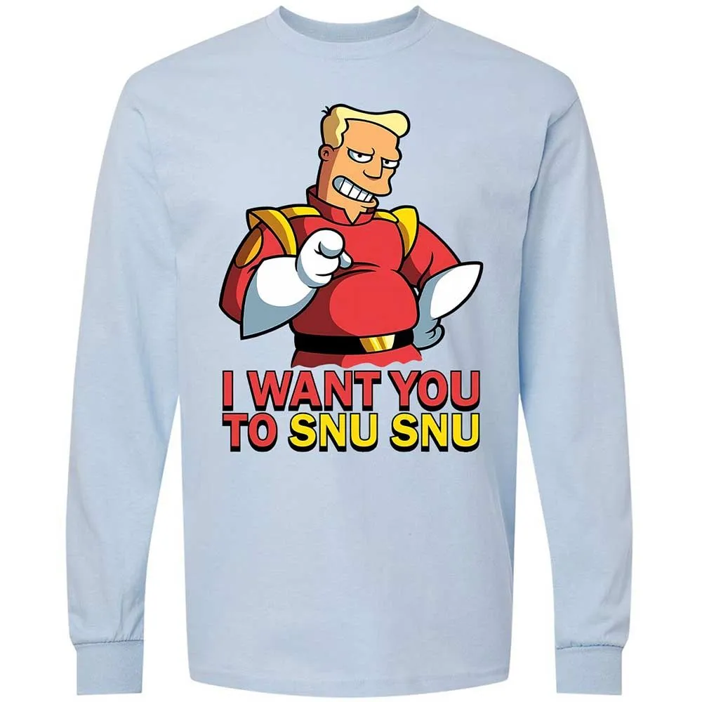 Long Sleeve T-Shirt - B1BT6W6X - Light Blue - 4