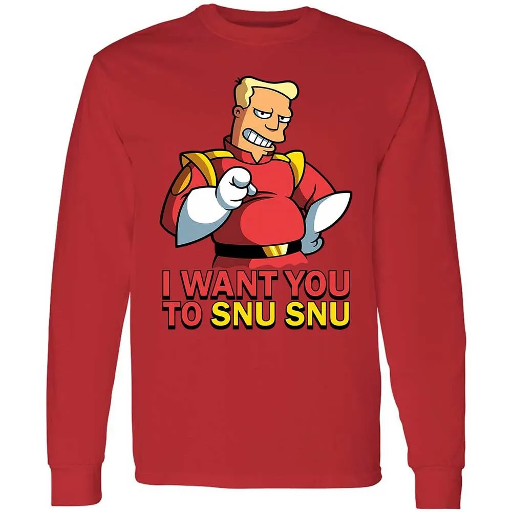 Long Sleeve T-Shirt - B1BT6W6X - Red - 8