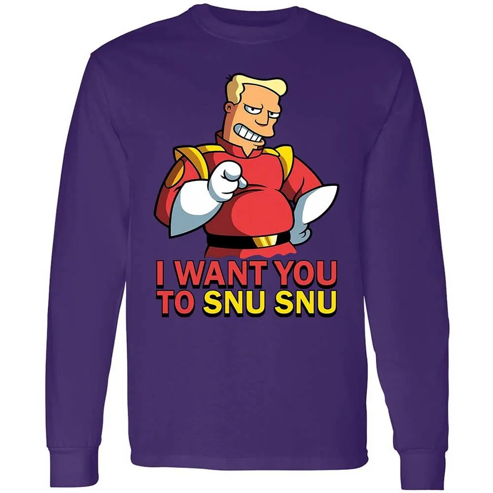 Long Sleeve T-Shirt - B1BT6W6X - Purple - 9
