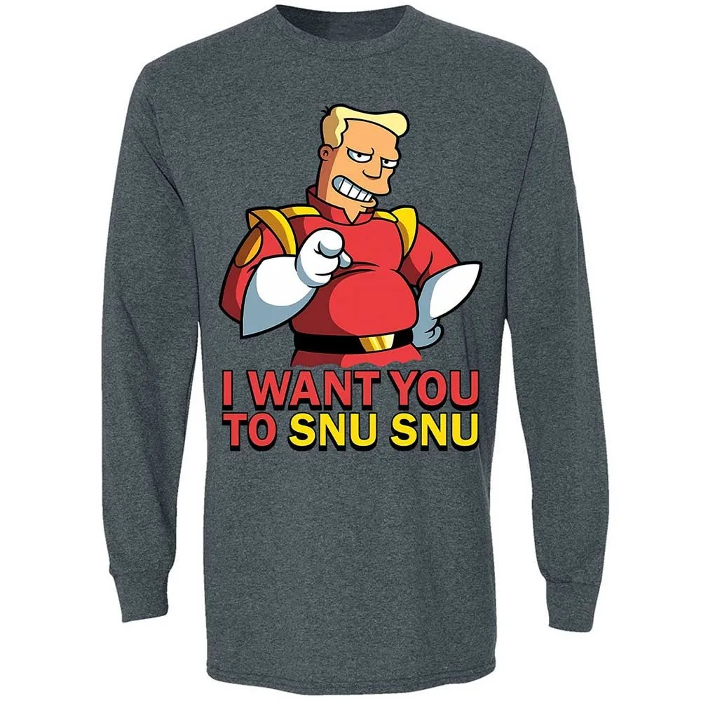Long Sleeve T-Shirt - B1BT6W6X - Dark Heather - 15