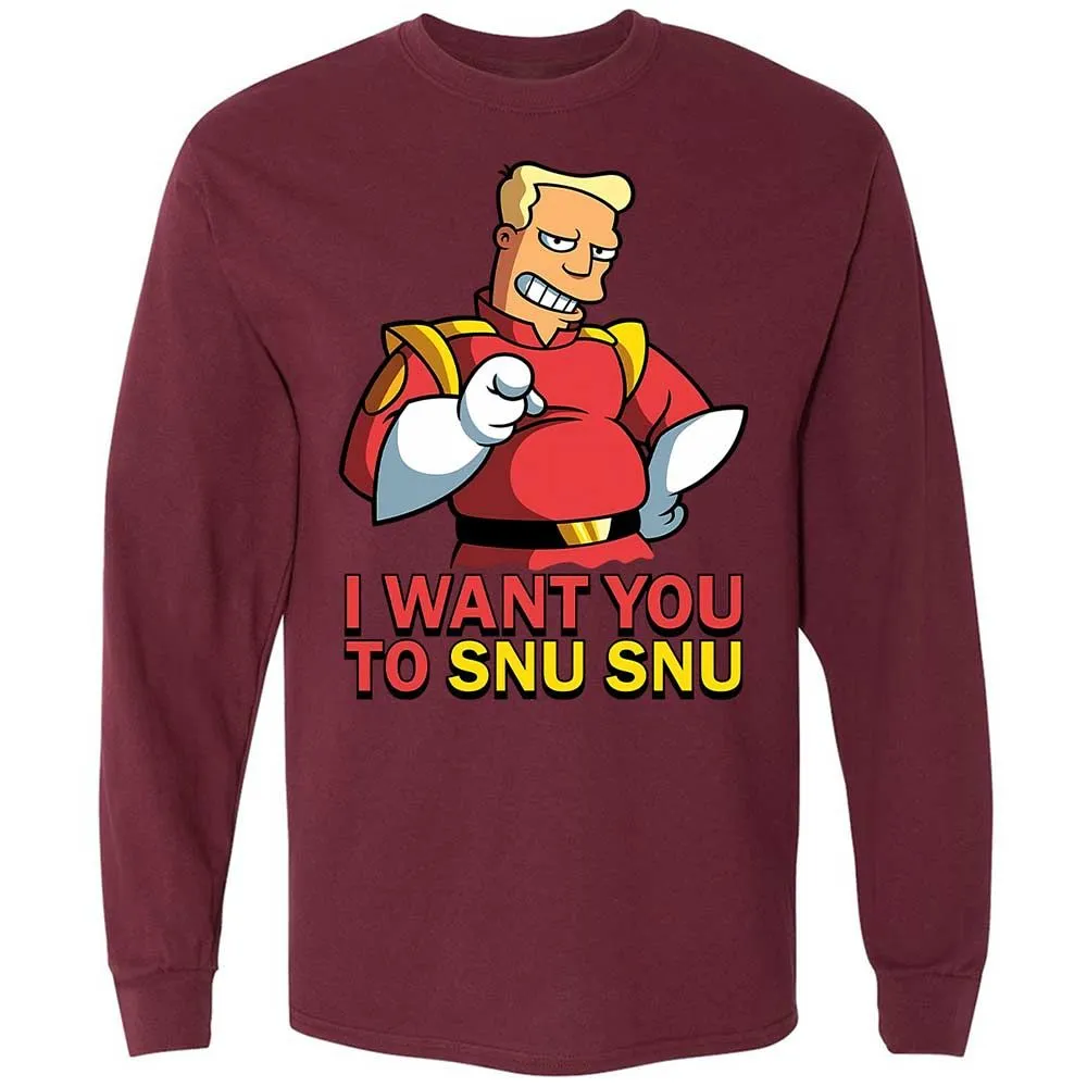 Long Sleeve T-Shirt - B1BT6W6X - Maroon - 16