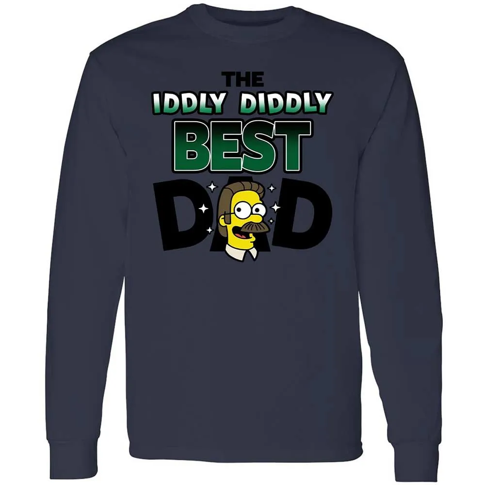 The Iddly diddly best dad - Navy - 13