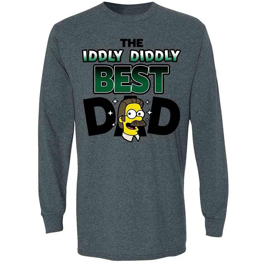 The Iddly diddly best dad - Dark Heather - 15