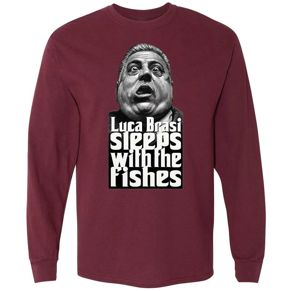 Sleeps with the fishes - Maroon - 16