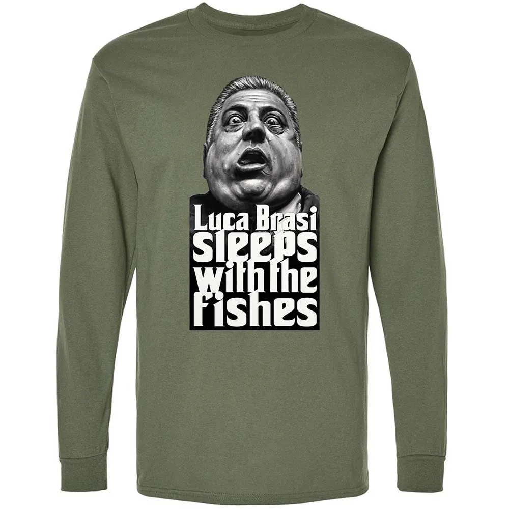 Sleeps with the fishes - Military Green - 19