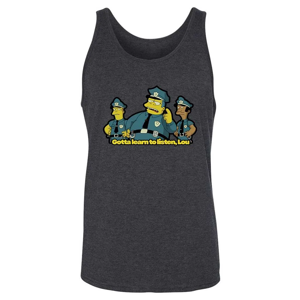 Gotta learn to listen, Lou - Dark Grey Heather - 10