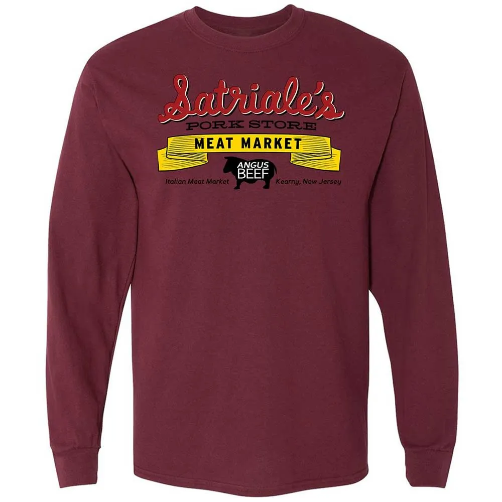 Long Sleeve T-Shirt - YZ13Q2NY - Maroon - 16