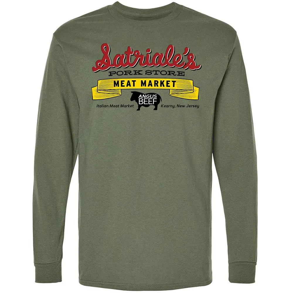 Long Sleeve T-Shirt - YZ13Q2NY - Military Green - 19