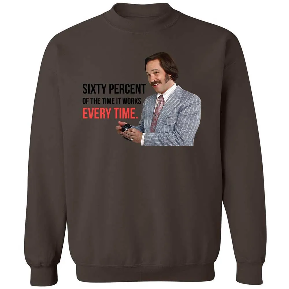 Classic Unisex Sweatshirt - DWKFJJ5B - Dark Chocolate - 16