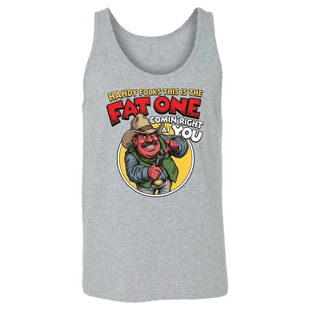 Fat One comin' right at you - Athletic Heather - 2