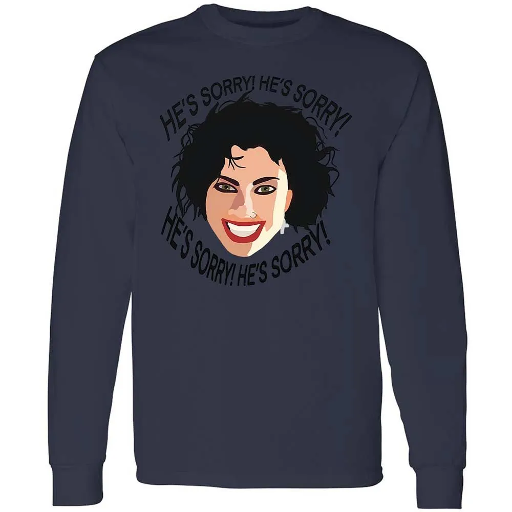 Long Sleeve T-Shirt - MNJNQDBA - Navy - 13
