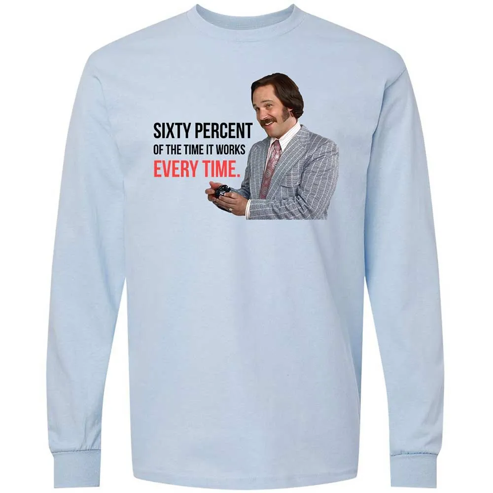 Long Sleeve T-Shirt - PNLNAYS6 - Light Blue - 4