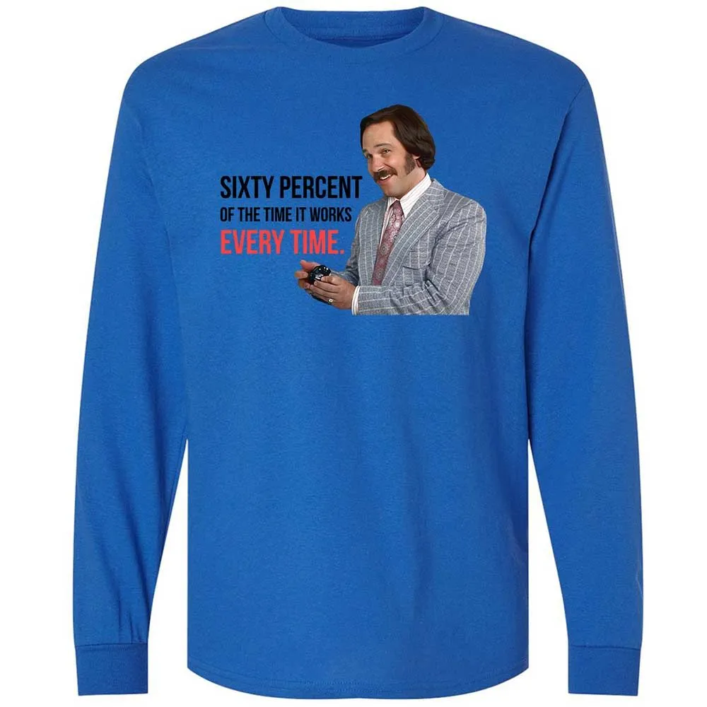 Long Sleeve T-Shirt - PNLNAYS6 - Royal - 7