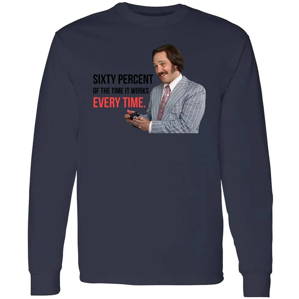 Long Sleeve T-Shirt - PNLNAYS6 - Navy - 13