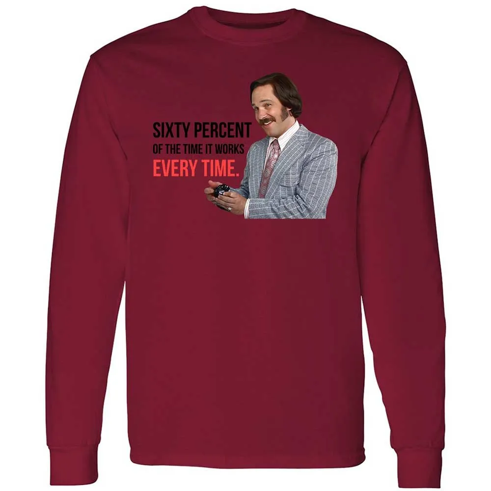 Long Sleeve T-Shirt - PNLNAYS6 - Cardinal Red - 17