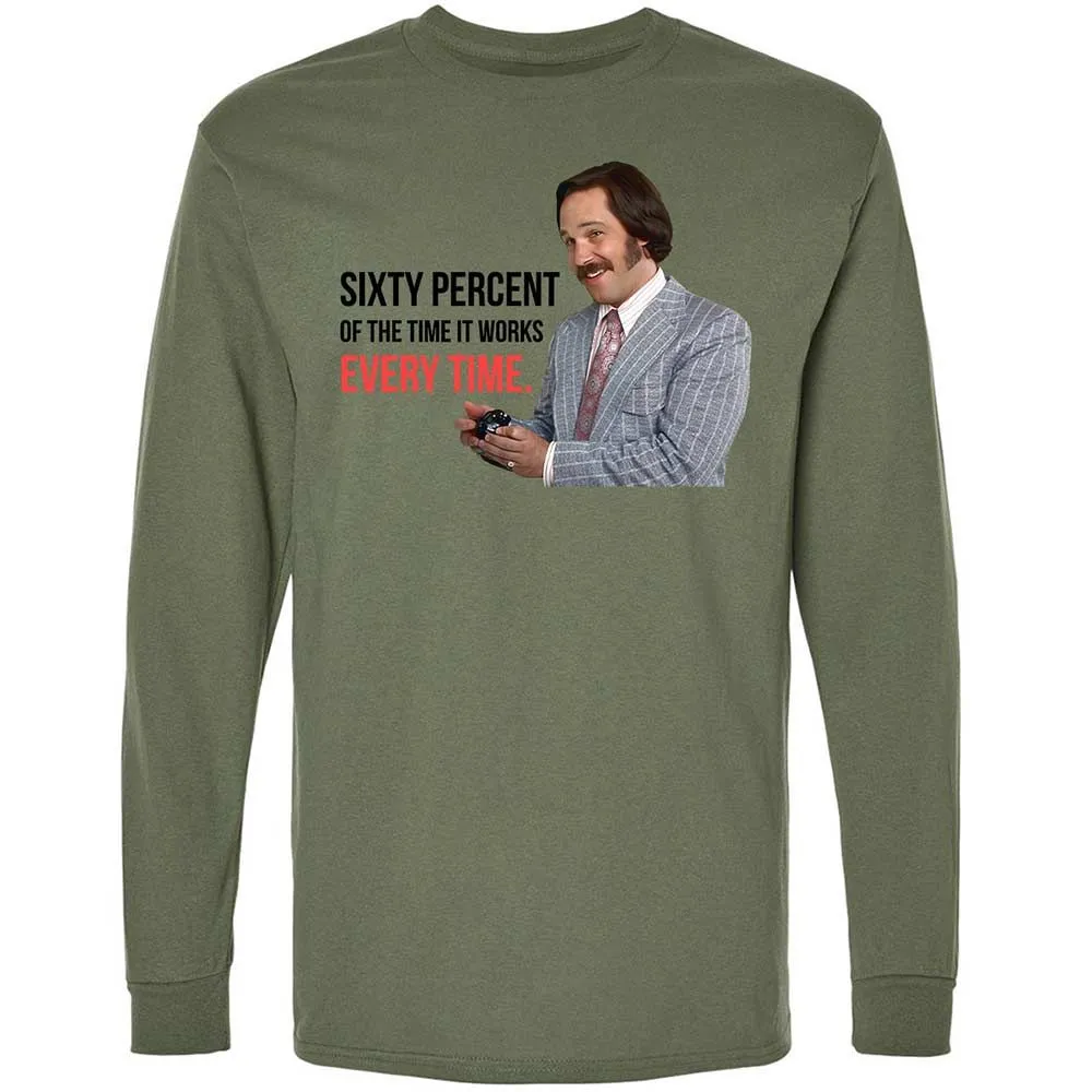 Long Sleeve T-Shirt - PNLNAYS6 - Military Green - 19