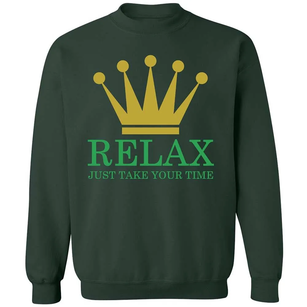 Relax Just Take Your Time - Forest Green - 17
