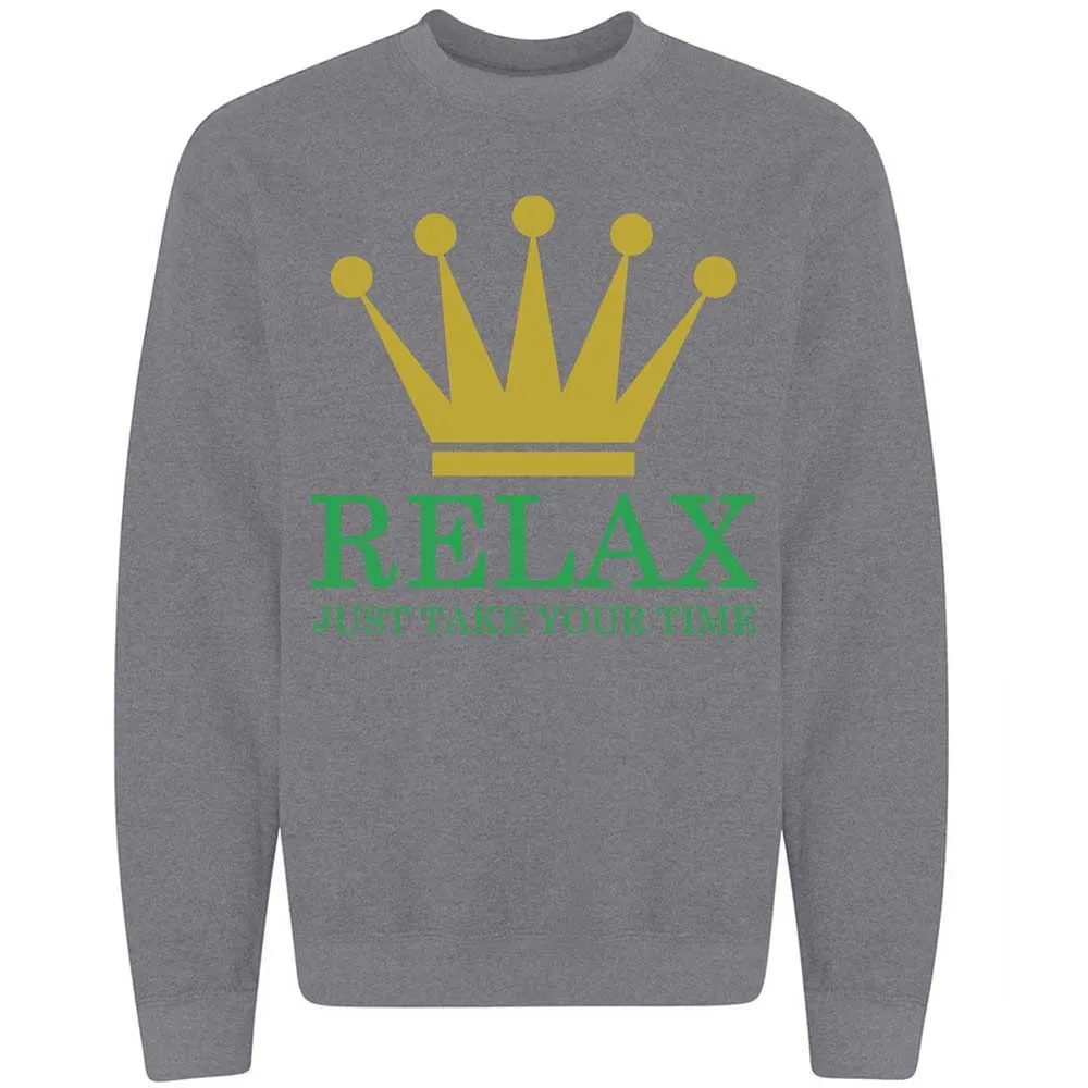 Relax Just Take Your Time - Graphite Heather - 19
