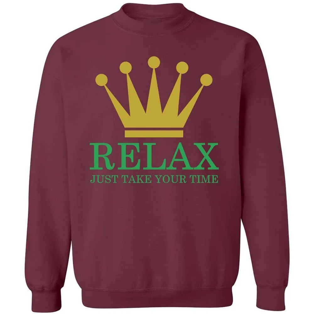 Relax Just Take Your Time - Maroon - 20