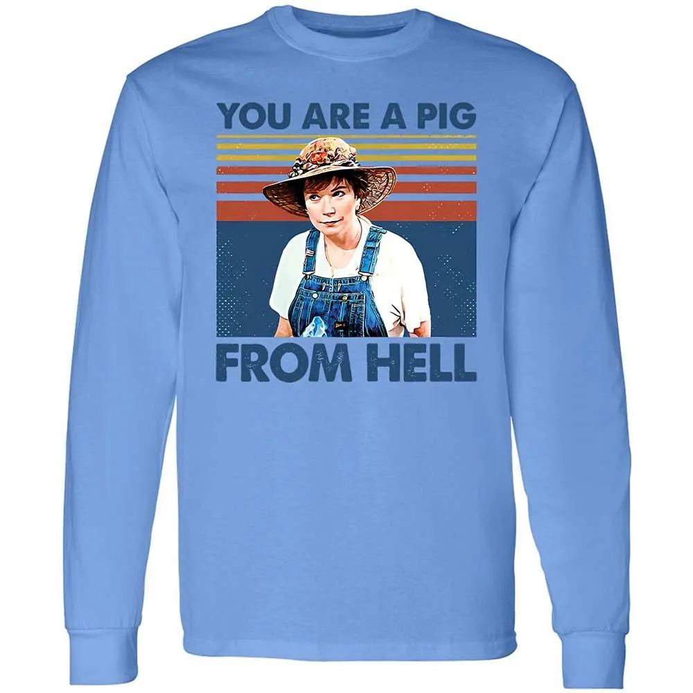 Long Sleeve T-Shirt - 9Z7CXHDD - Carolina Blue - 5