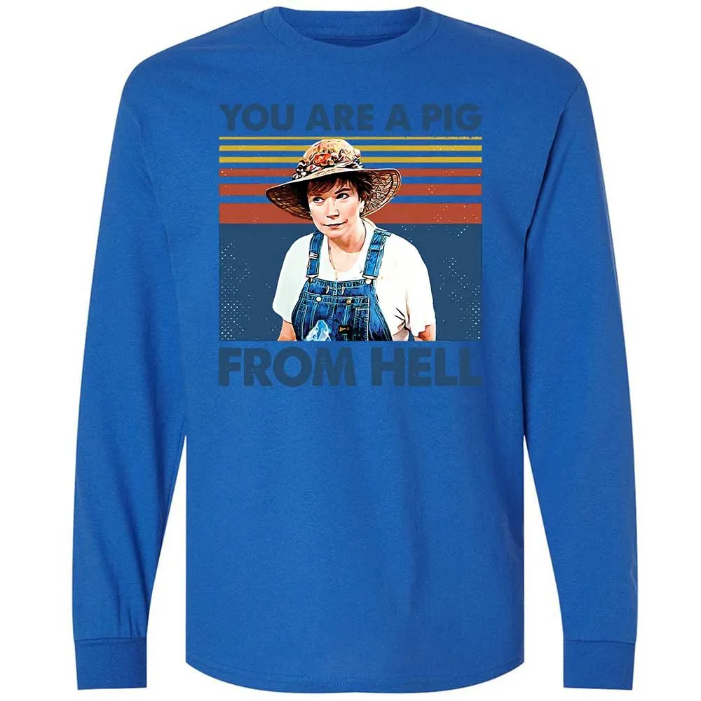 Long Sleeve T-Shirt - 9Z7CXHDD - Royal - 7