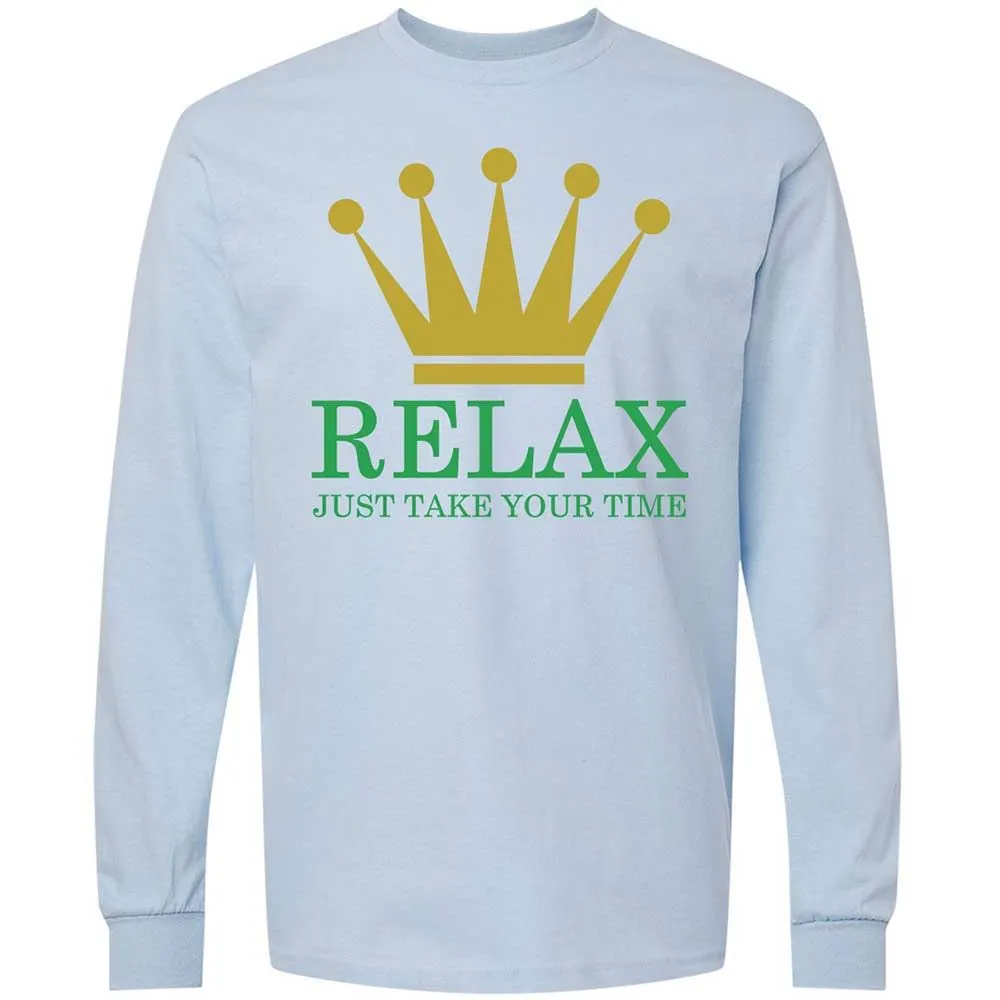 Relax Just Take Your Time - Light Blue - 4