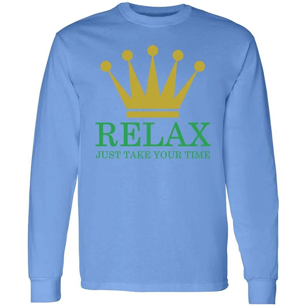 Relax Just Take Your Time - Carolina Blue - 5