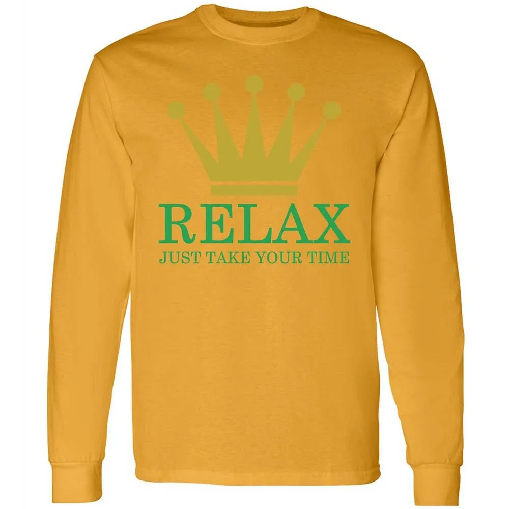 Relax Just Take Your Time - Gold - 10