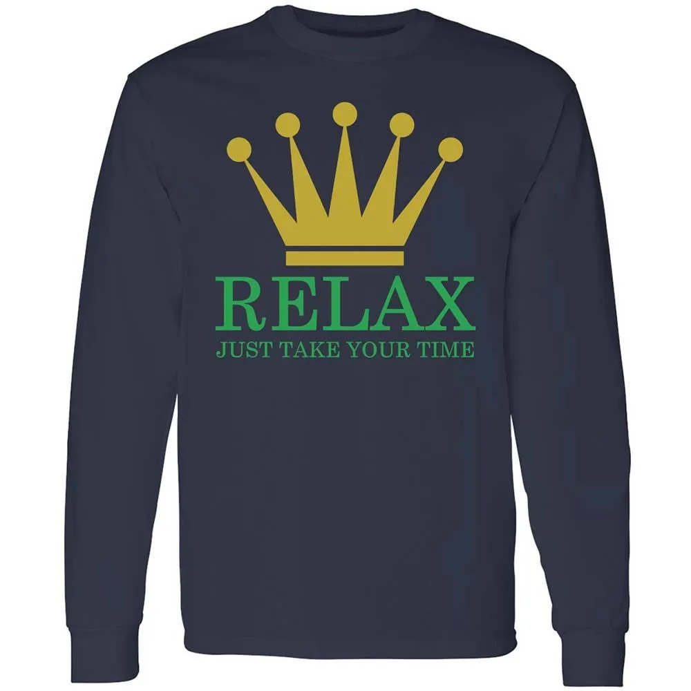 Relax Just Take Your Time - Navy - 13