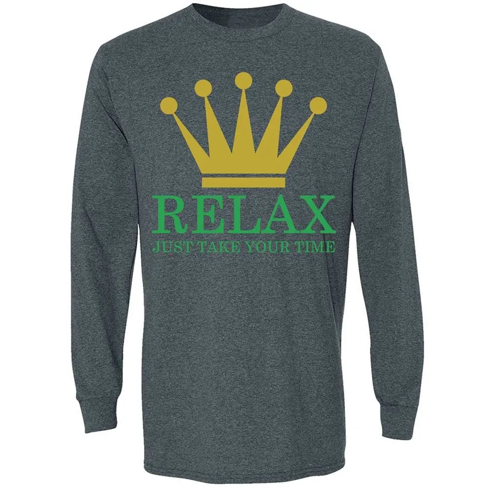 Relax Just Take Your Time - Dark Heather - 15