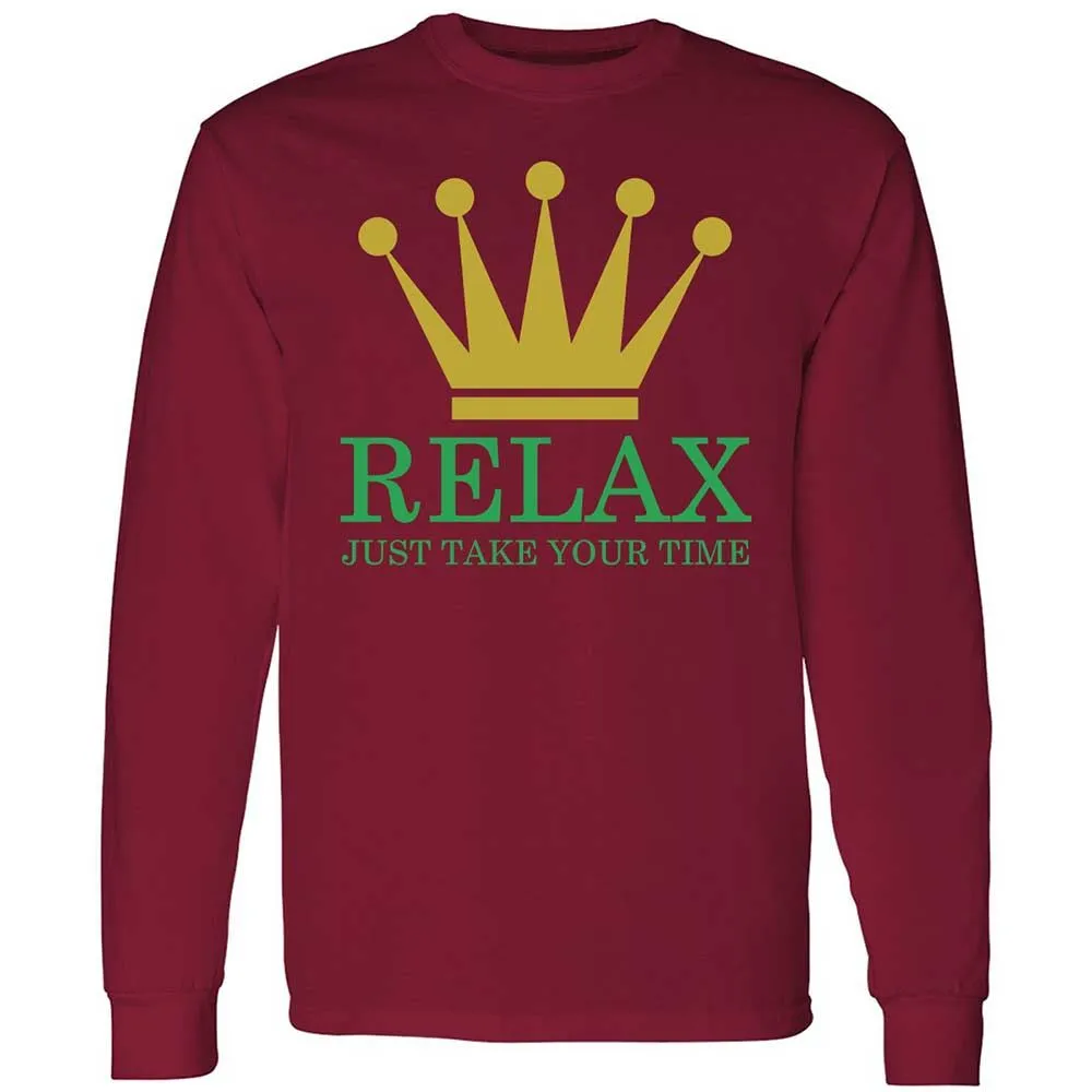 Relax Just Take Your Time - Cardinal Red - 17