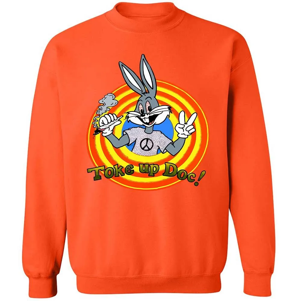Classic Unisex Sweatshirt - RYVZHS4Y - Orange - 12