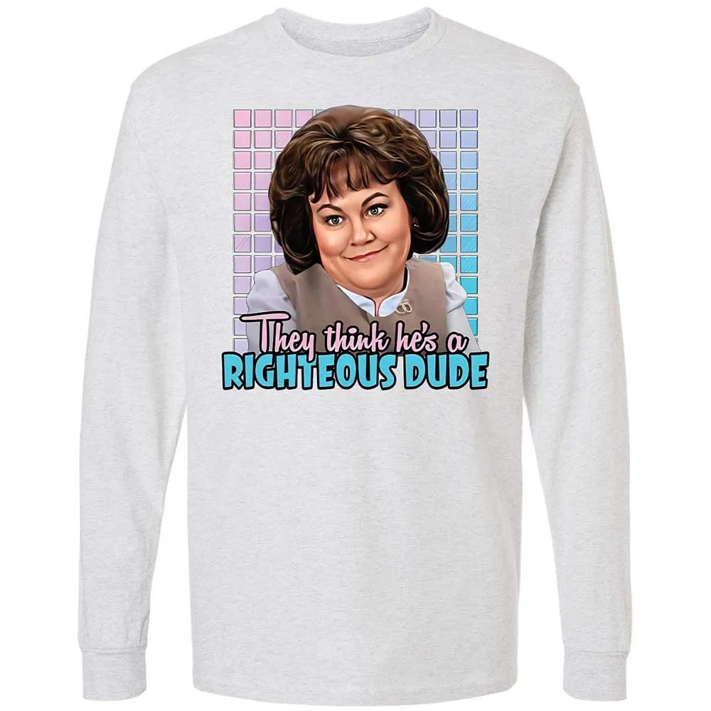 Long Sleeve T-Shirt - 1P2RUT37 - Ash - 2