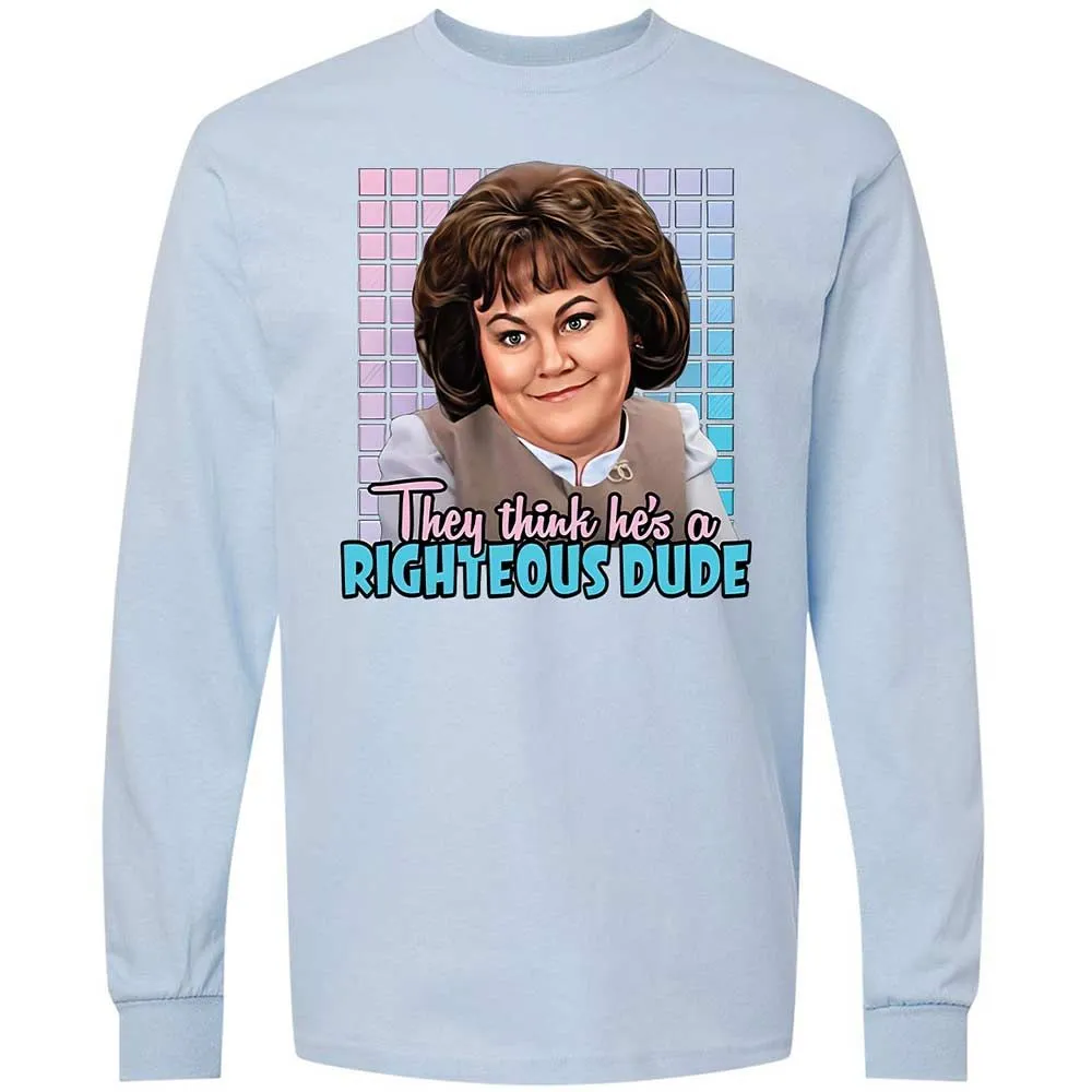 Long Sleeve T-Shirt - 1P2RUT37 - Light Blue - 4