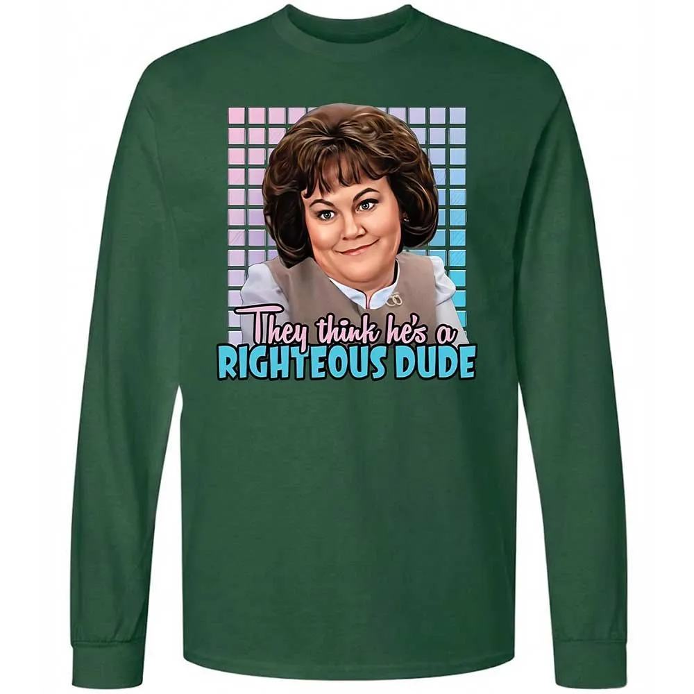 Long Sleeve T-Shirt - 1P2RUT37 - Forest Green - 14