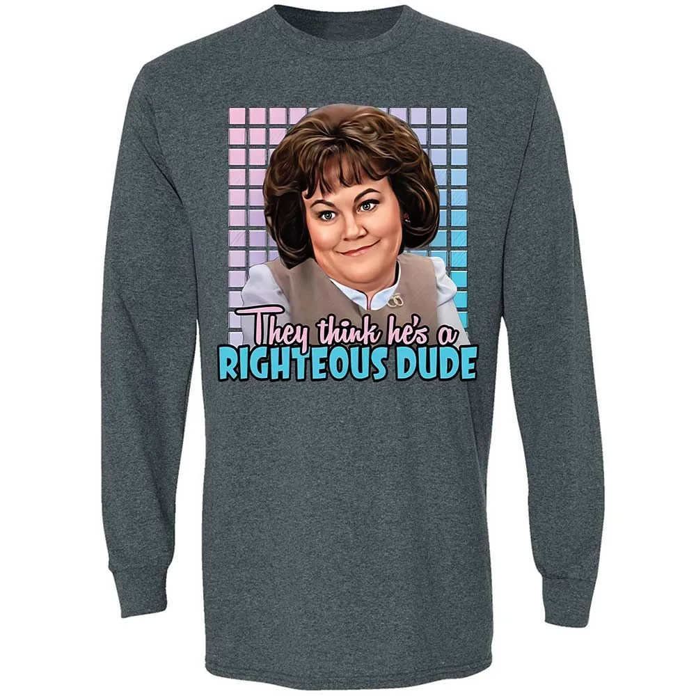 Long Sleeve T-Shirt - 1P2RUT37 - Dark Heather - 15