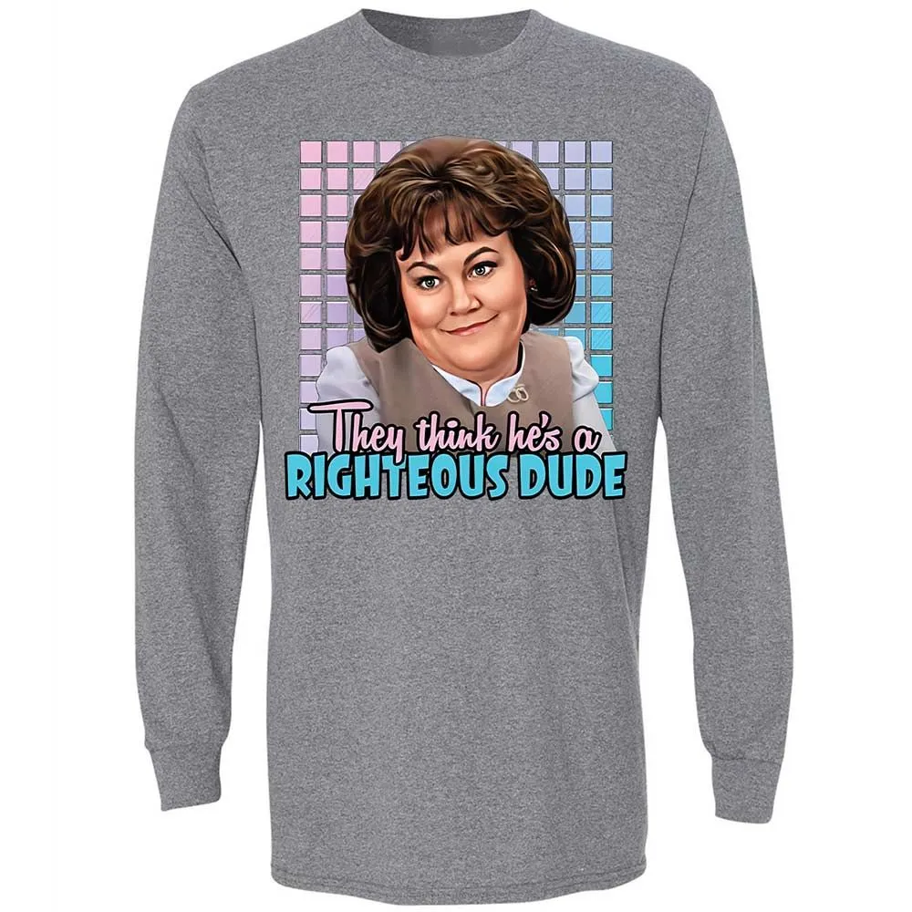 Long Sleeve T-Shirt - 1P2RUT37 - Graphite Heather - 18