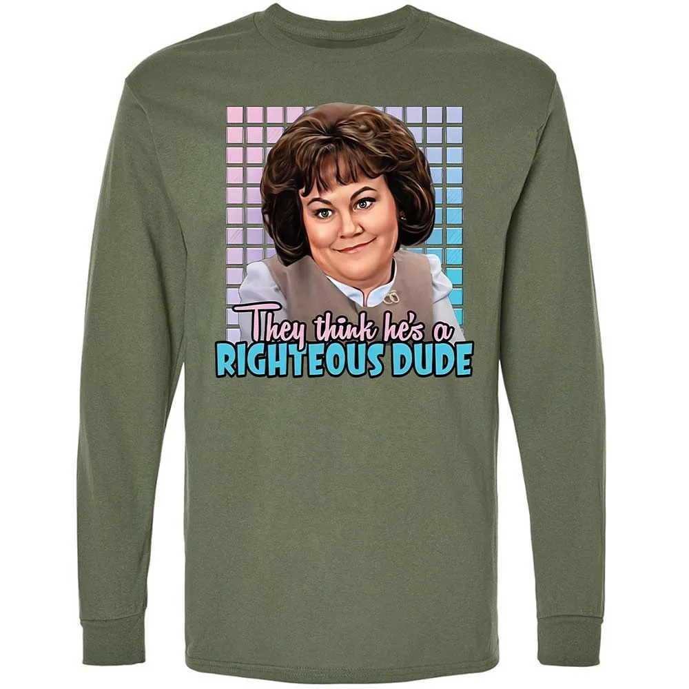 Long Sleeve T-Shirt - 1P2RUT37 - Military Green - 19