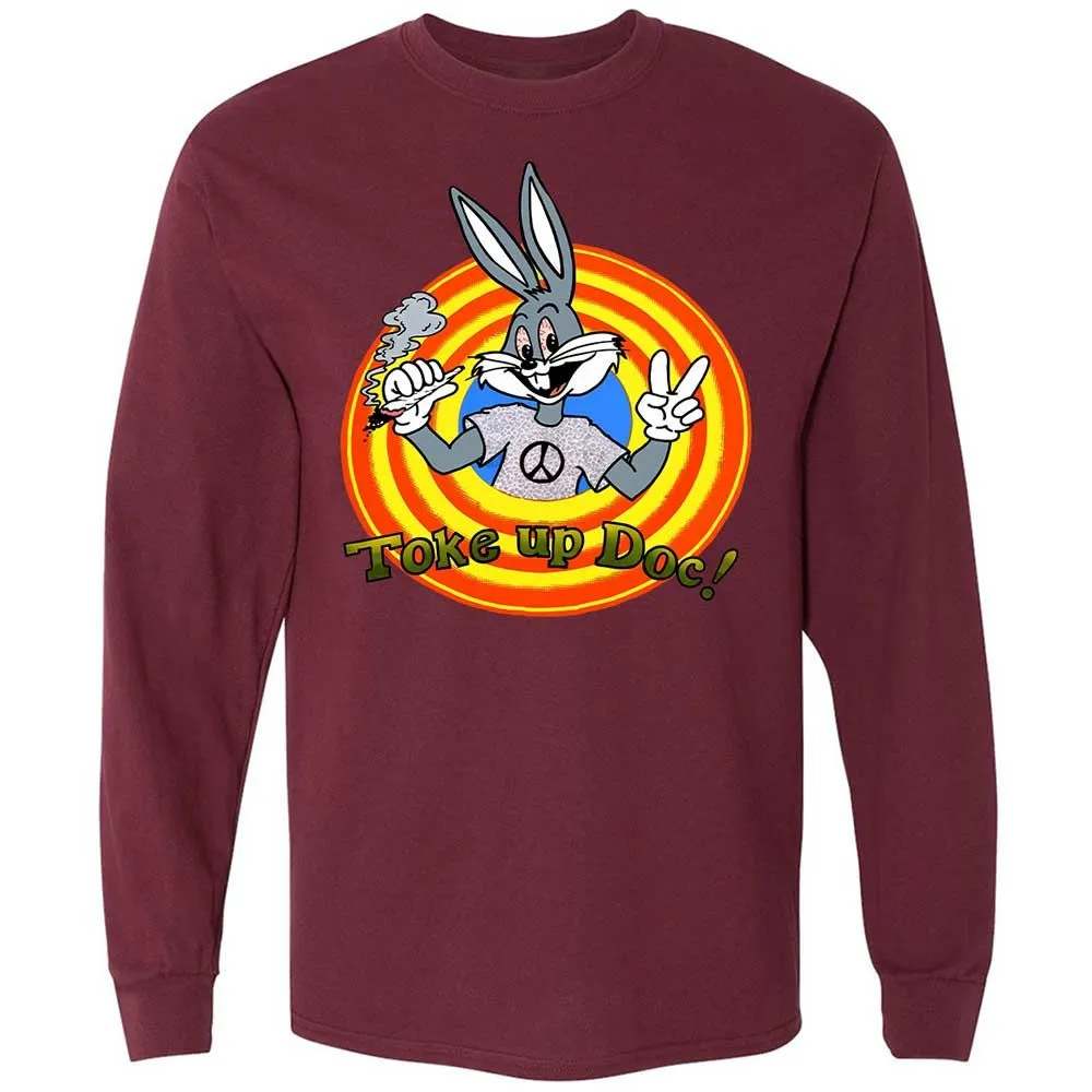 Long Sleeve T-Shirt - ZDB5RBPW - Maroon - 16