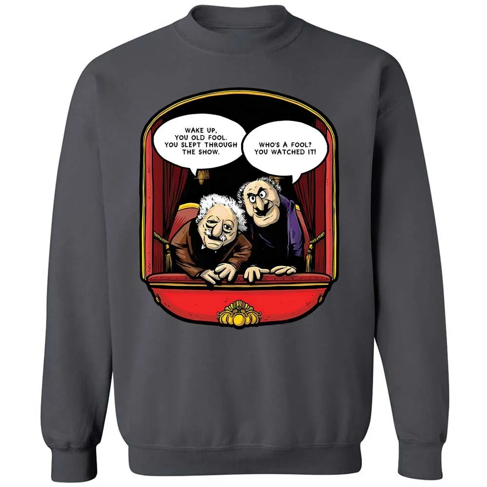 Statler and Waldorf (Wake Up) - Charcoal - 18