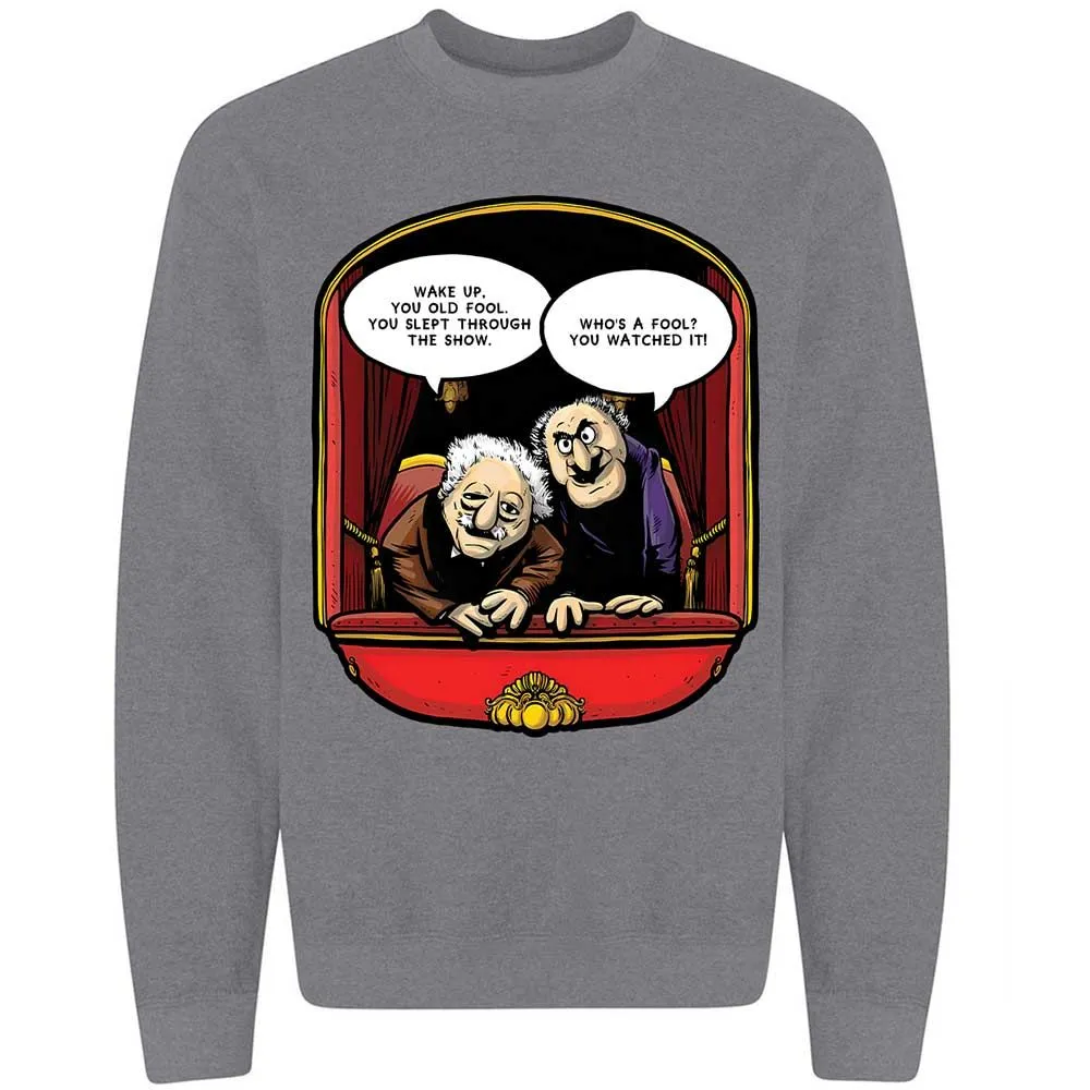 Statler and Waldorf (Wake Up) - Graphite Heather - 19