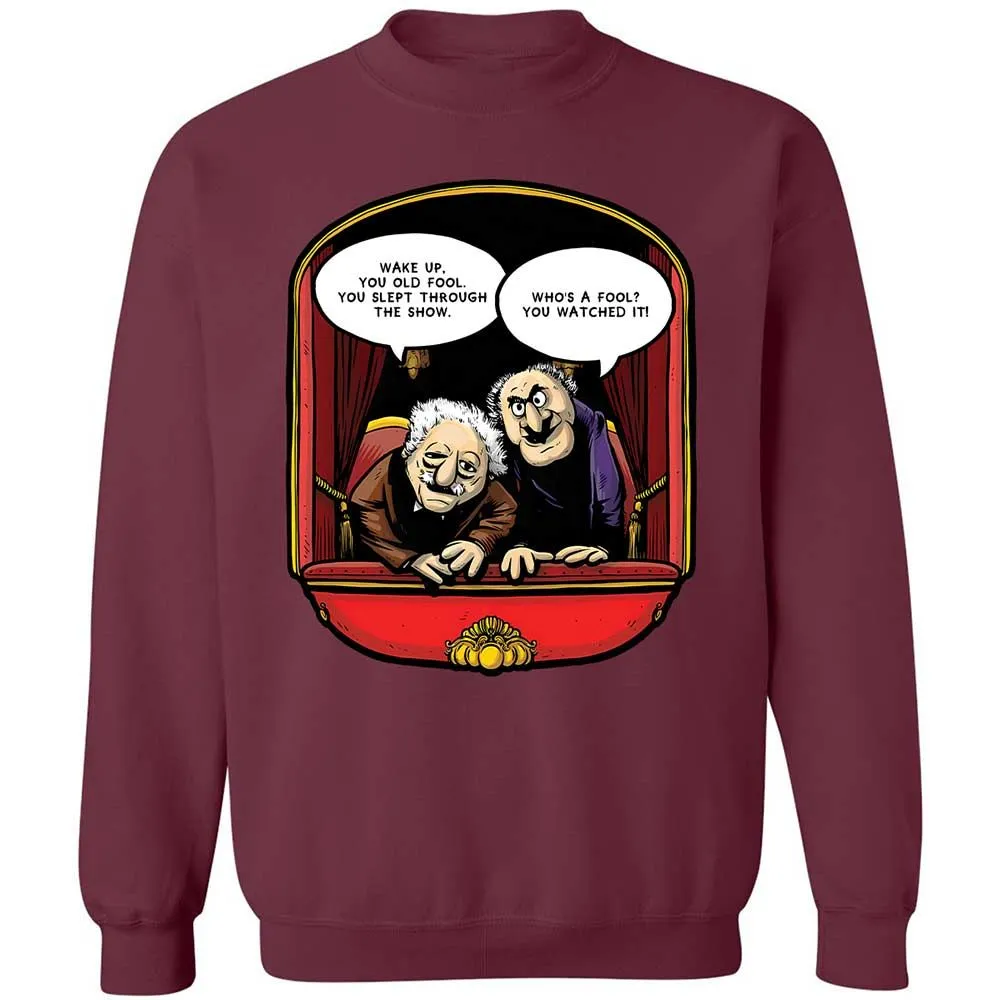 Statler and Waldorf (Wake Up) - Maroon - 20