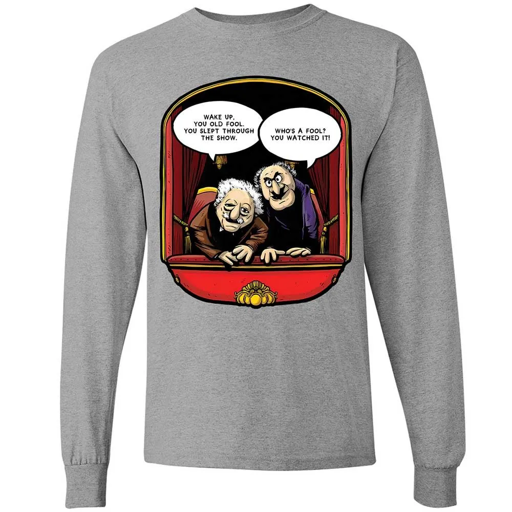 Statler and Waldorf (Wake Up) - Sport Grey - 3