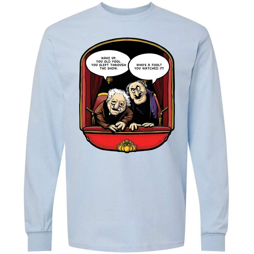 Statler and Waldorf (Wake Up) - Light Blue - 4