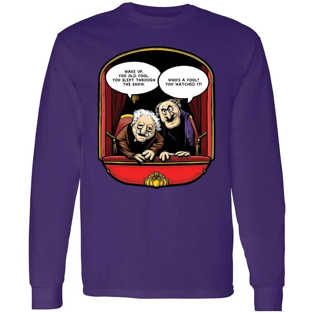 Statler and Waldorf (Wake Up) - Purple - 9