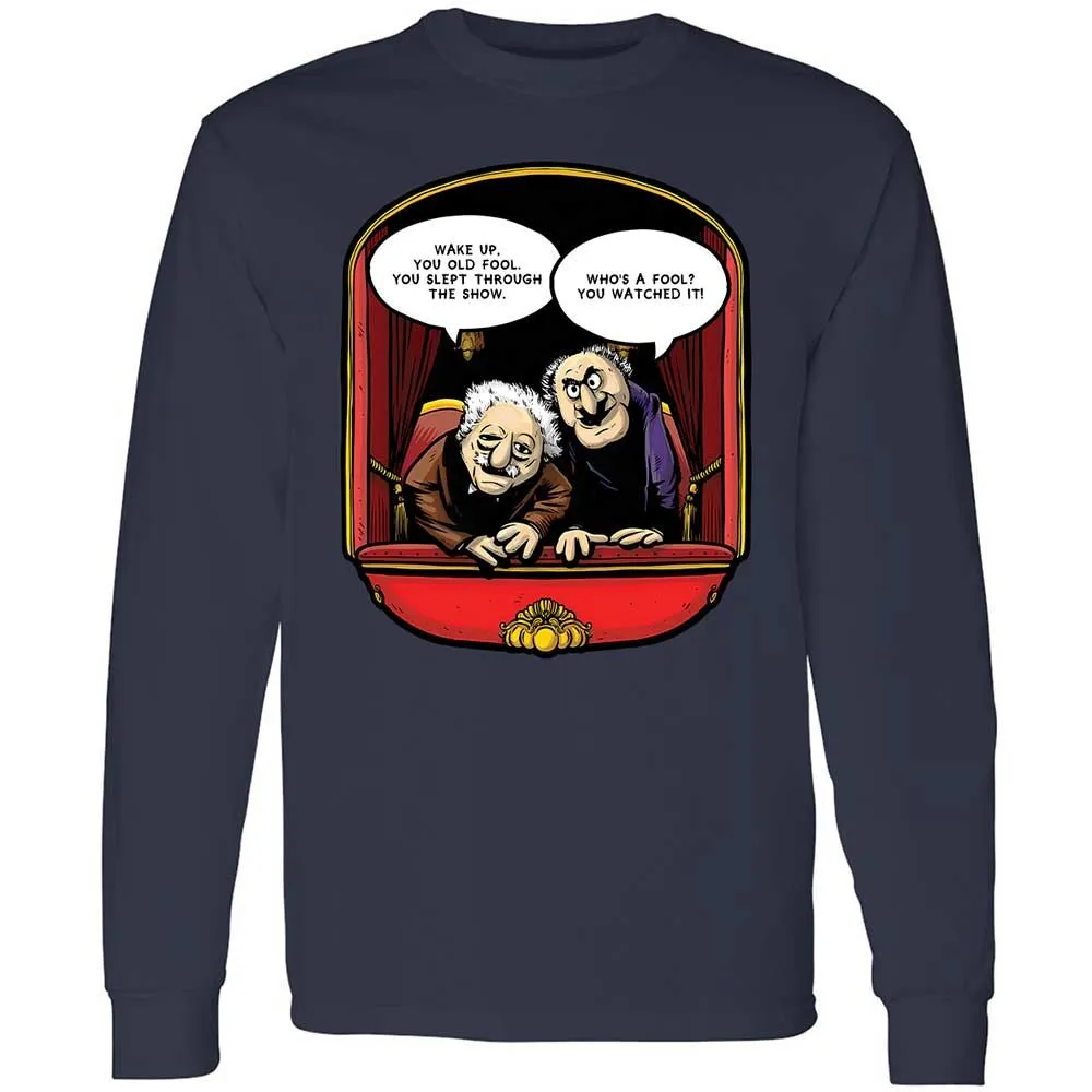 Statler and Waldorf (Wake Up) - Navy - 13